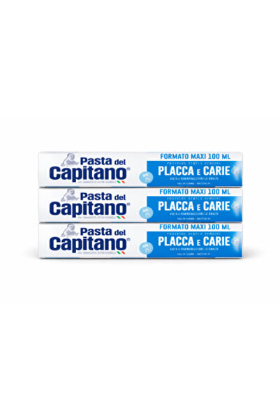 Pasta Del Capitano Set 3 x – Plaque and Cavity Toothpaste