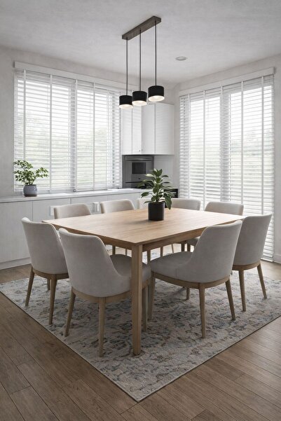 Lucra Concept LucraConcept 50 mm Doğal Ahşap Jaluzi Perde | Premium Kalite & ...