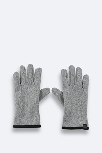 Avva قفازات رجالية رمادية اللون A52Y9700