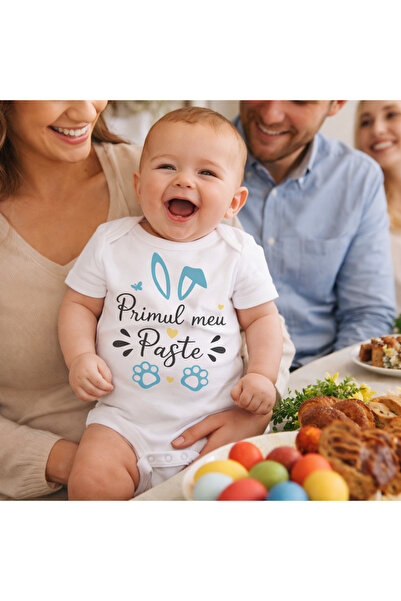 OEM "My First Easter" baby bodysuit – adorable design, ideal for festive meal...