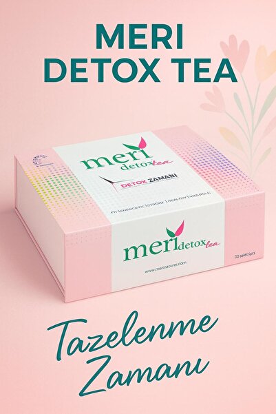 Meri Detox tea 1 aylık kullanım 60 adet