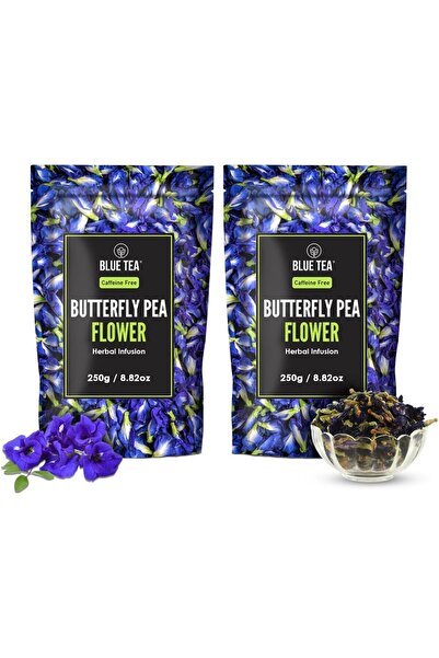 BLUE TEA Butterfly Pea Flower Tea, Exotic Thai Origin, Herbal, 500g Horeca Pack