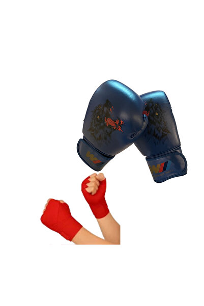 GWA بكج قفازات ملاكمة + ربطة اليد