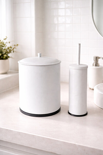 DMR HOME Beyaz Banyo Seti