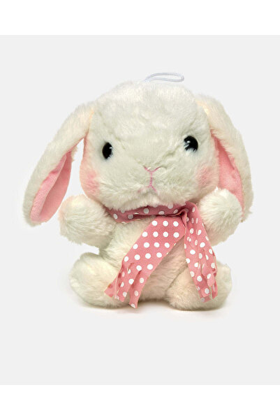 REDTAG لعبة أرنب أبيض قطيفة مع وشاح