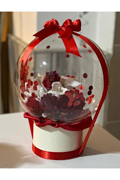 SADEM GİFT Bobo yapay çiçekli YILDÖNÜMÜ DOĞUM GÜNÜ SEVGİLİLER GÜNÜ YENİDOĞAN ...