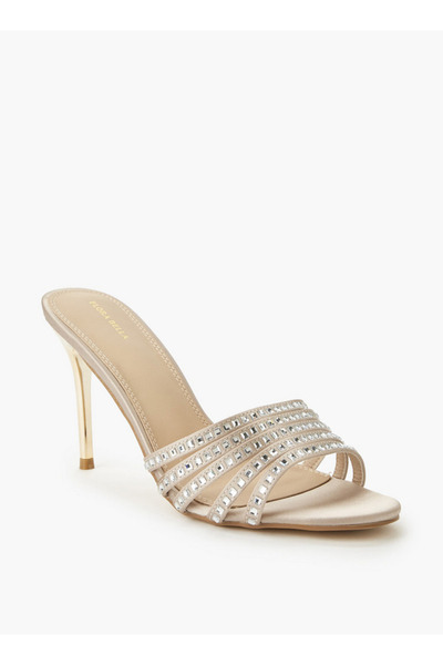 Flora Bella by Shoexpress Women Embellished Stiletto Heel Sandals Ramadan Col...