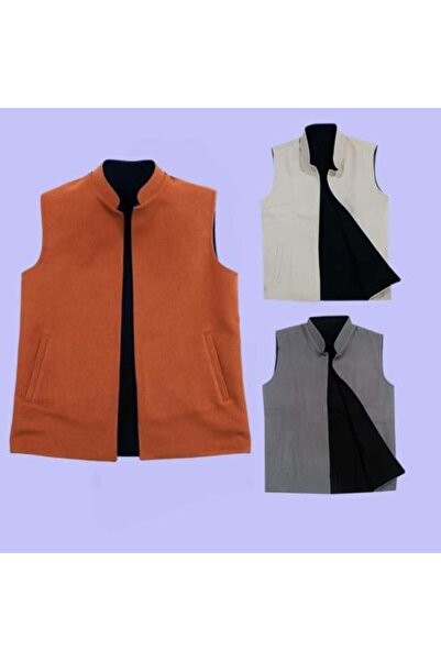 LANZO Double Face Wool Vest