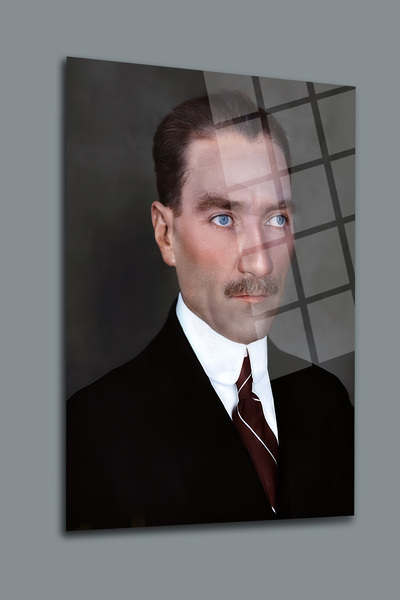 glassartdesign Ατατούρκ Ζωγραφική με τζάμια-47 Ατατούρκ Ζωγραφική-Ζωγραφική τ...