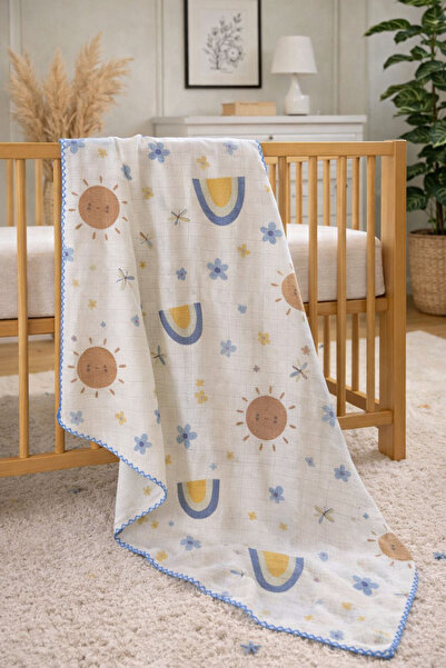 MODA Multi-Purpose 80*90 Muslin Cloth 100% Cotton Newborn Baby Blanket