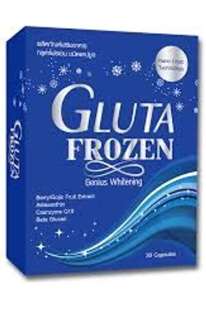 Gluta Frozen Genius Whitening Nano Caps - 30 Capsules