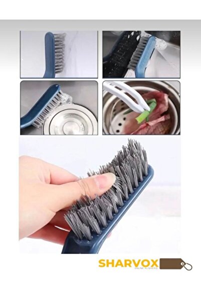 Sharvox فرشاة تنظيف متعددة الوظائف - منظف للشقوق والأرضيات والحمامات والبلاط ...