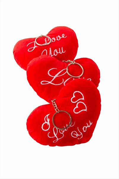 Marsilyan Heart Plush Keychain 9 cm