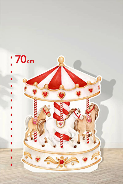 neşeli günlerim 3 Horses Red Carousel Concept |   Designed Door |   Room |   ...