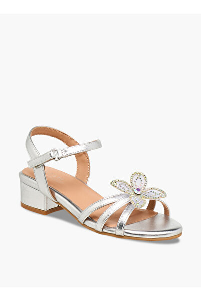 Celeste Girls Block Heel Ankle Strap Sandals Ramadan Collection