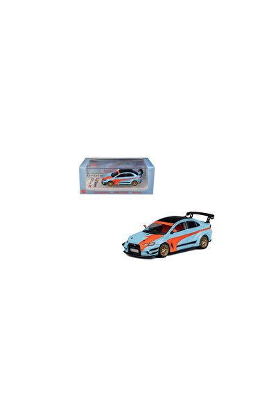 CMM CMMODEL - Mitsubishi Lancer Evo X - Widebody - Orange/Blue - CM 1:64
