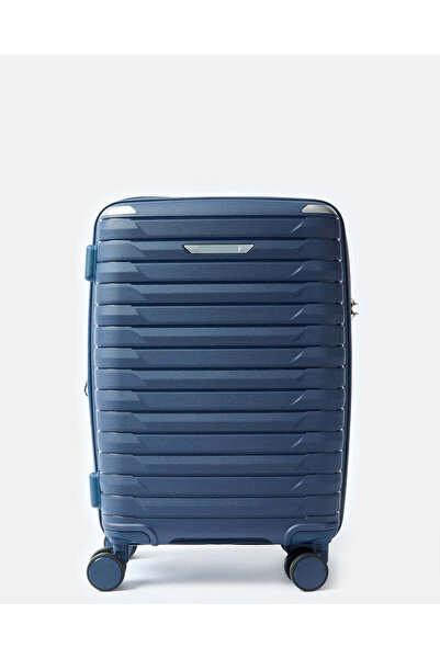 REDTAG حقائب سفر زرقاء بعجلات (20 بوصة)