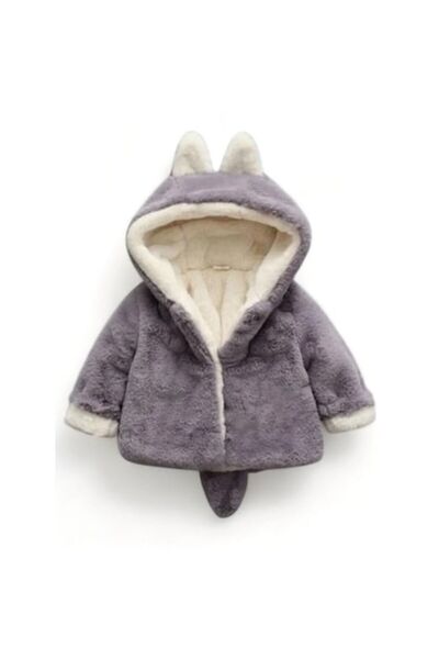 OEM Бебешко поларено одеяло PISI, сиво