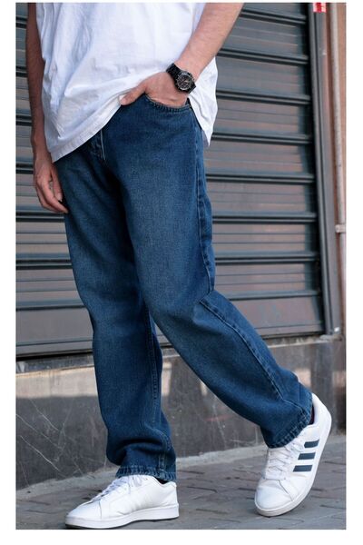 Osyday Men's Baggy Loose Cut Trousers