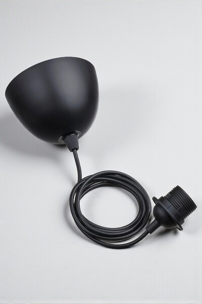 oceanpoint E27 Sarkıt Avize Kablo Seti, Metal Tavan Başlığı, 1 Metre, Bakalit...