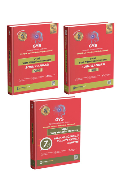 Memurevi Yayınları 2026 Gençlik ve Spor Bakanlığı GYS VHKİ ve Yurt Yönetim Me...