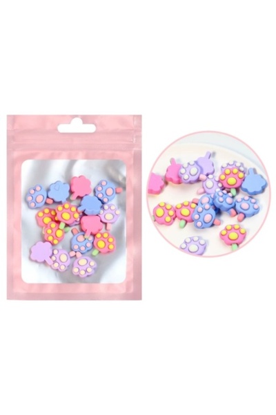 Pink Nails 3D Paw-Scream Nail Art Set