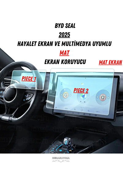 UniqAnatolia Byd Seal 2025 Ghost Screen and Multimedia Compatible Set Matte S...