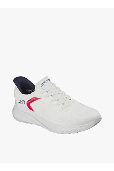 SKECHERS Men BOBS SQUAD CHAOS Bungee Slip-On Ankle Sneakers