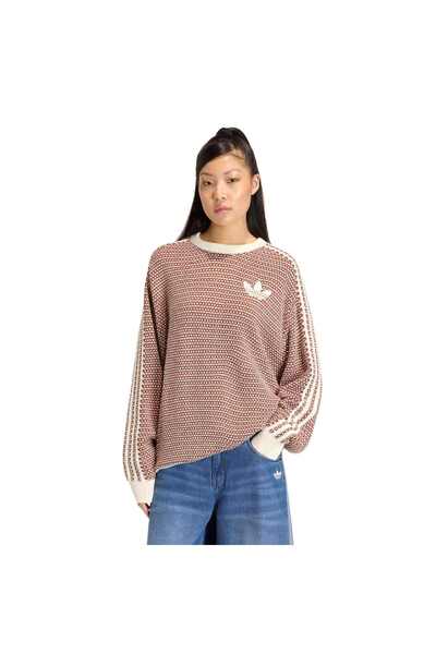 adidas Knit Sweater Kadın Spor Sweatshirt KQ6291