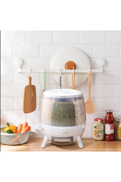 CAN 6 Compartment 360 Degree Rotatable 6 Lt Snack Organizer