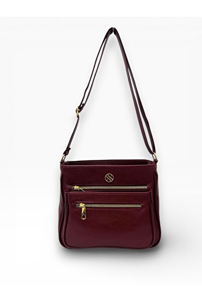 Sanmorris Damă, curea încrucișată reglabilă, geantă de umăr cu patru buzunare