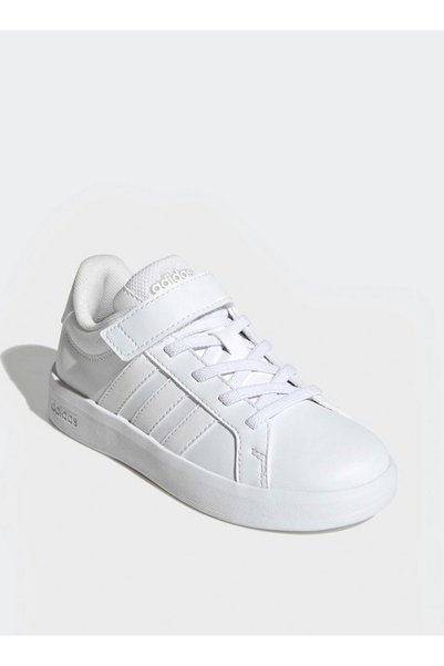 adidas حذاء رياضي للأولاد جراند كورت 3.0 EL مزود بشريط لاصق