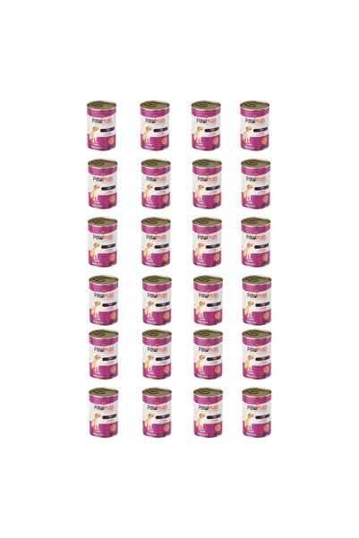 Pawmas pate kuzu etli yavru köpek konservesi 400 gr x 24adet