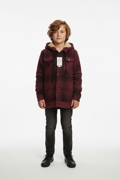 Karteks ERKEK ÇOCUK İÇİ POLARLI GÖMLEK