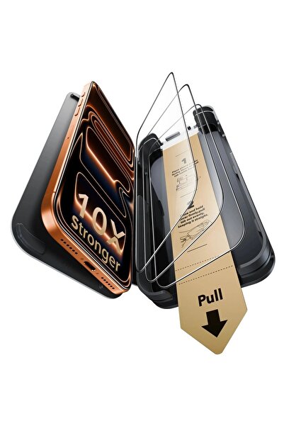 ESR - Corning Gorilla Glass UltraFit™ (3 pack) - iPhone 17 Pro Max - Black