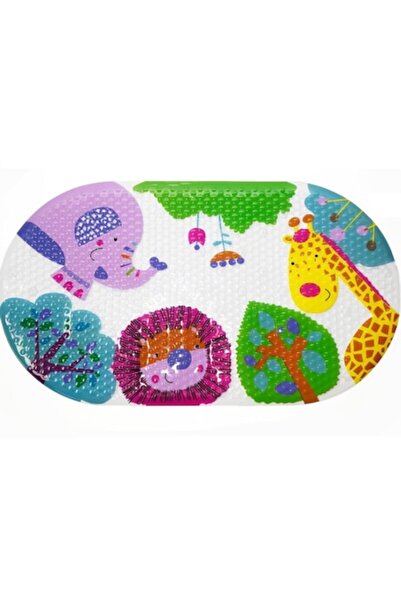 OEM Αντιολισθητικό χαλάκι μπανιέρας για παιδιά - Πολύχρωμο