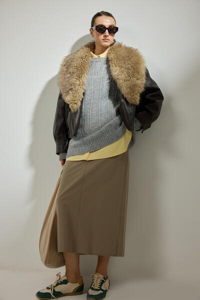 Touché Privé Braided Knitted Sweater