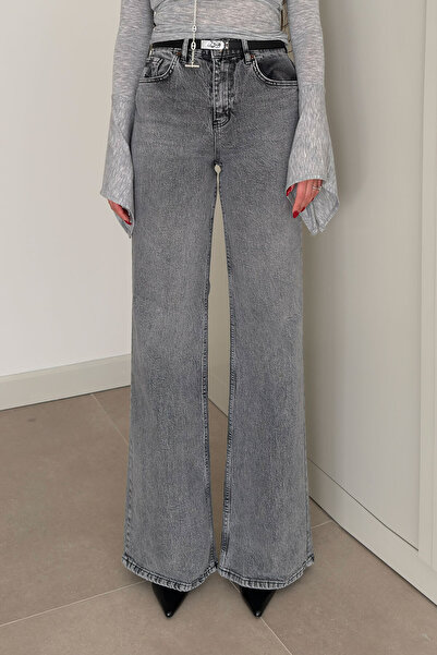 MAGARDE Tintli Wide Leg Jean- Beige