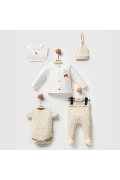 BUDİ HOME موي نوي كوكينا طقم من 5 قطع للاستخدام بعد الإقلاع من المستشفى MNB2102