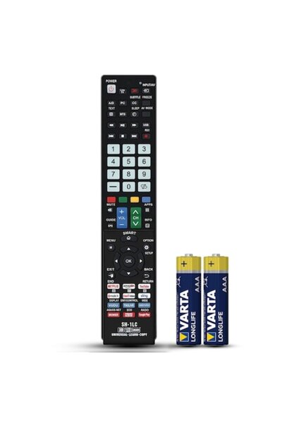 temix Sharp universal remote control, SH-1LC, compatible with 99% of Sharp LC...