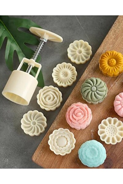 Reyo Moon Cake Mold, Cookie Stamp Moon Cake Mold, Soft Candy Mold