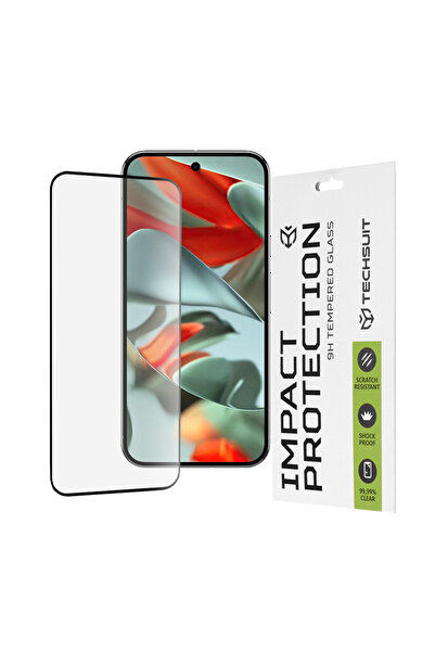 Techsuit Folie sticla Google Pixel 9 Pro XL 111D Full Glue Full Cover, negru