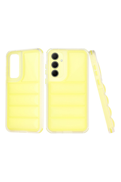 Techsuit Θήκη Samsung Galaxy A35 5G Wave Shield, κίτρινη