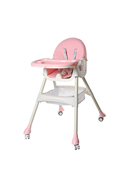Kiko Luxury High Chair - Pink