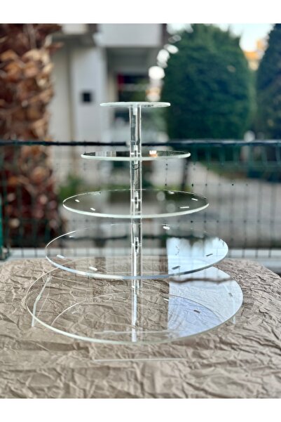 YYK YIKANABİLİR YAĞLI KAĞIT HEP PİŞİR CUPCAKESTAND 3 KATLI