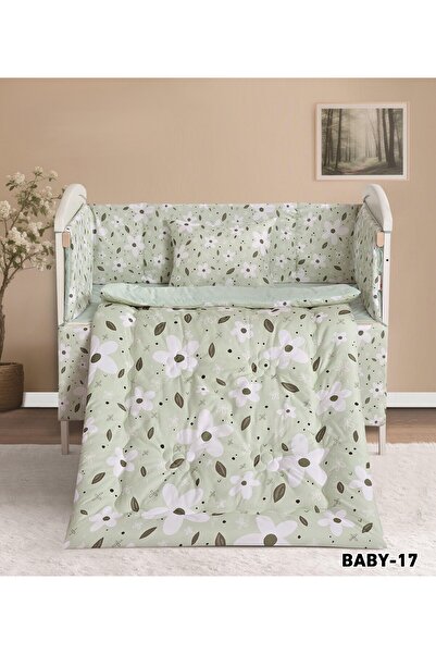 Red Rose A luxurious crib rail mattress set for your child's comfort and rest...