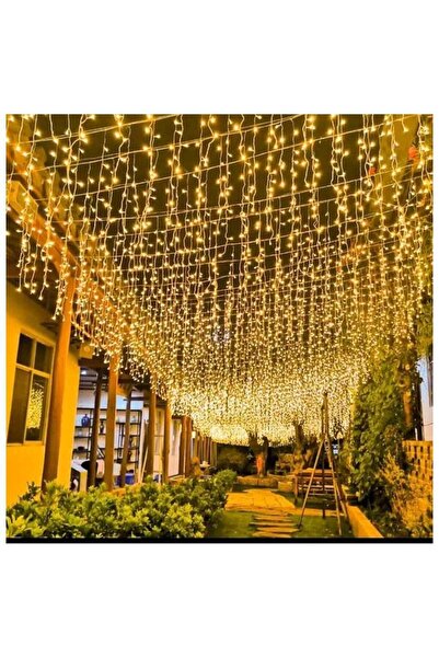DLC Ramadan Decorations Hanging Luminous Curtain Led Light 3x3 meters Size Wi...
