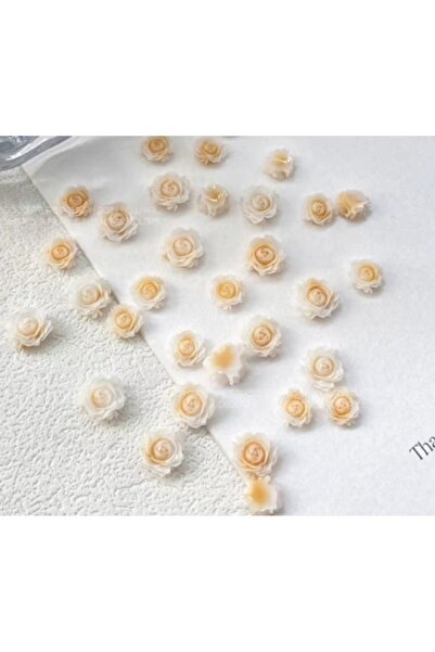 Pink Nails Σετ 3D Nail Art Creamy Roses