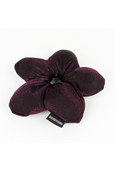 woodycord Ručno izrađena Punjenje od vlakana gumica za kosu, mistična ljubiča...