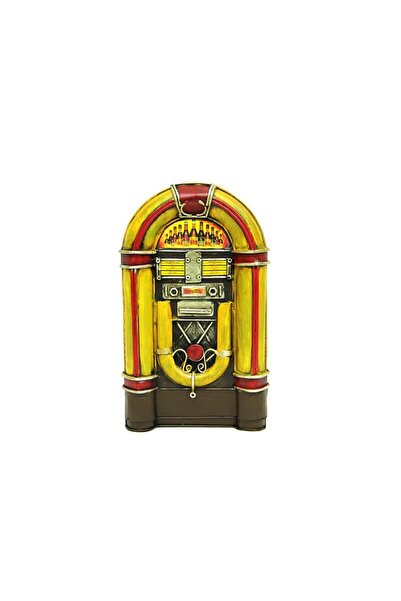 Genel Markalar Dekoratif Metal Müzik Kutusu Kumbara Vintage Hediyelik